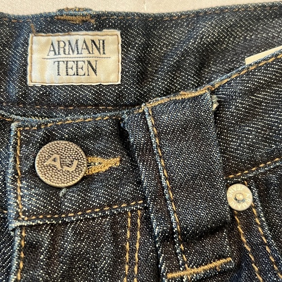 Armani jeans Teens bleu 9yrs - Picture 5 of 5